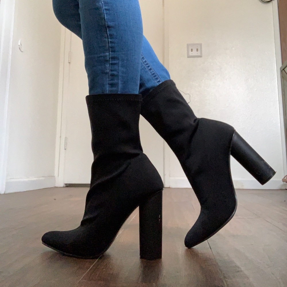 High Heel Booties